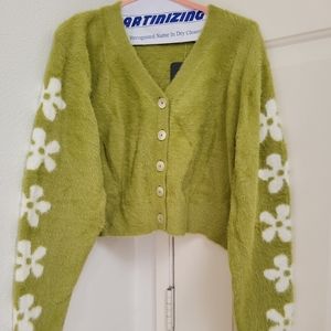 Sweater, NEW, button up